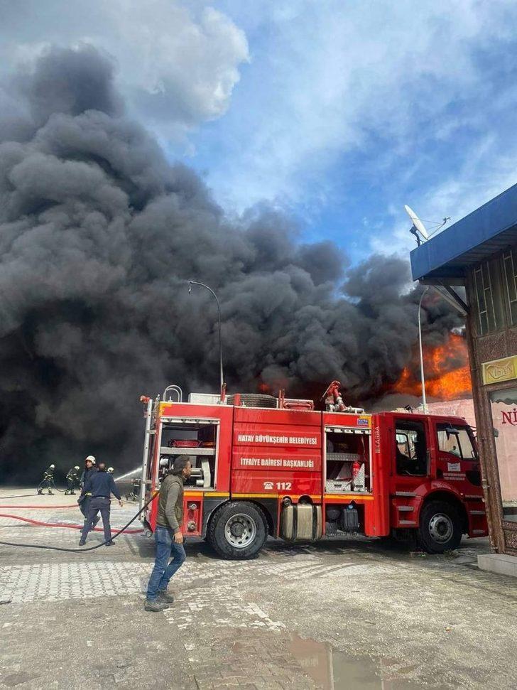 Antakya Organize Sanayi Sitesi’nde korkutan yangın G5
