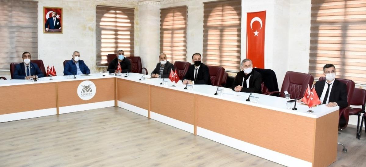 Kaymakam Yal&ccedil;ın merkez mahalle muhtarları ile bir araya geldi
