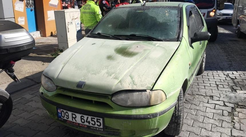 Aydın&rsquo;da otomobil yangını