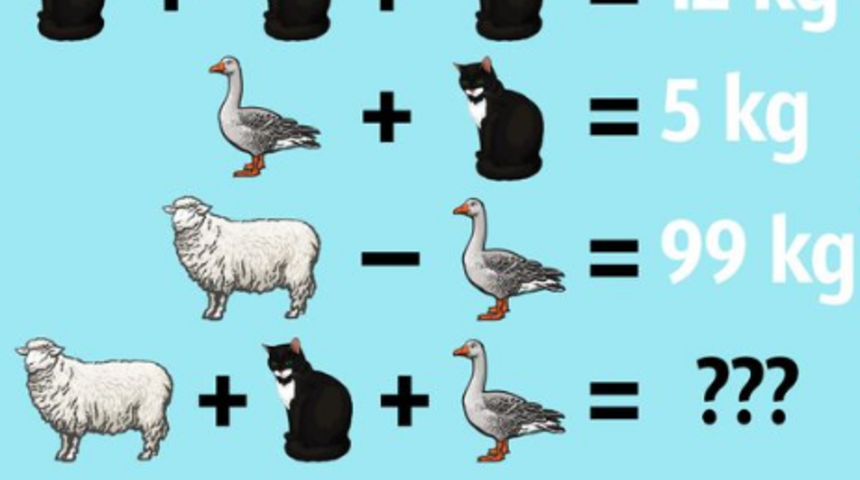 Matematik sevenler iş başına! Bu problemi ne kadar sürede çözebilirsiniz?