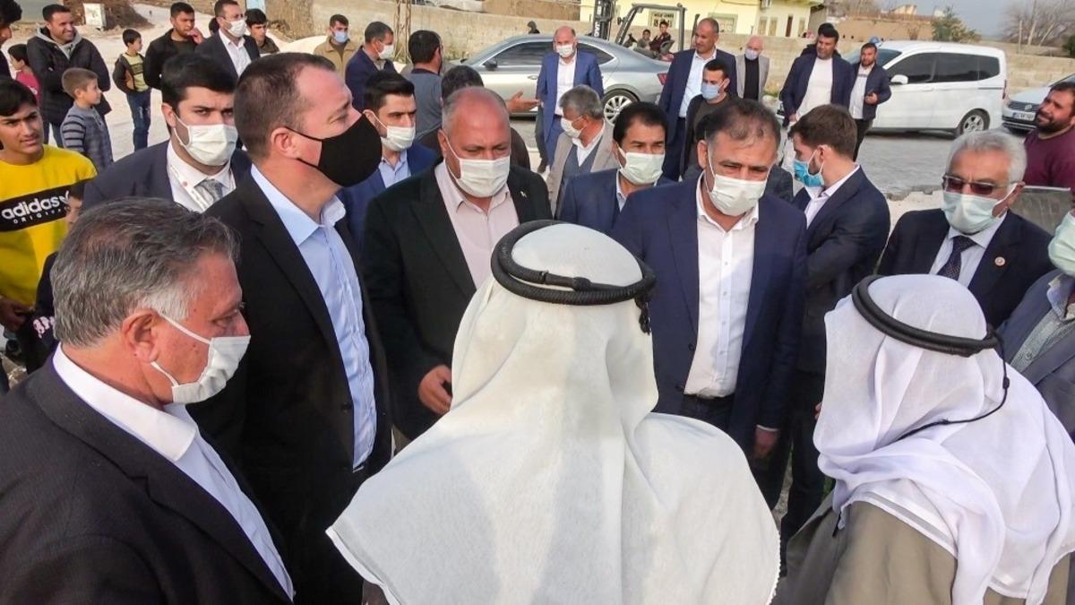 Ceylanpınar kırsalında &ccedil;alışmalar denetlendi