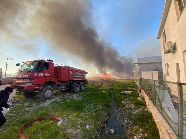 Antalya’da korkutan sazlık yangını G1