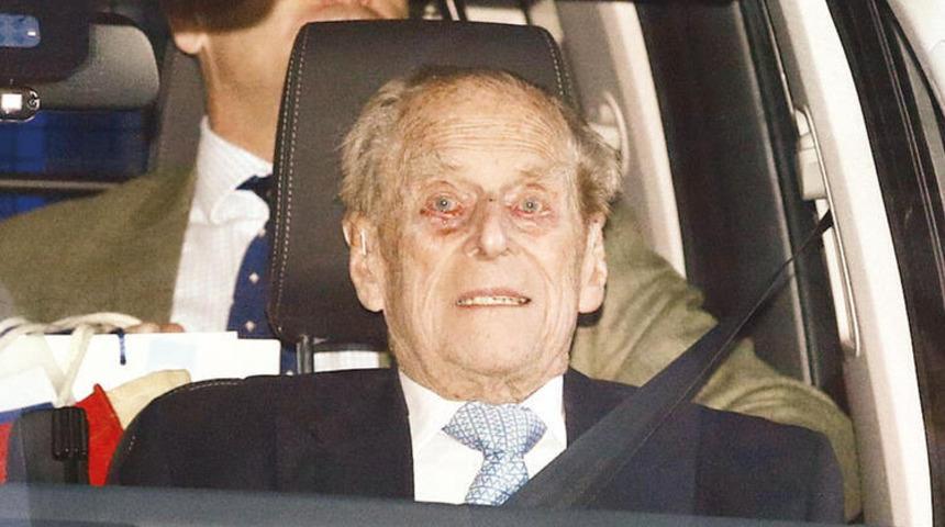 İngiltere Kraliçesi II. Elizabeth'in eşi Prens Philip hastaneye kaldırıldı