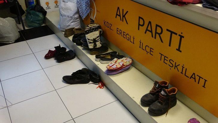 Suriyeli çocuklar için kıyafetler toplandı G2