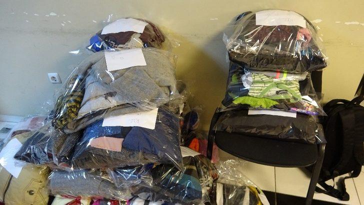 Suriyeli çocuklar için kıyafetler toplandı G3