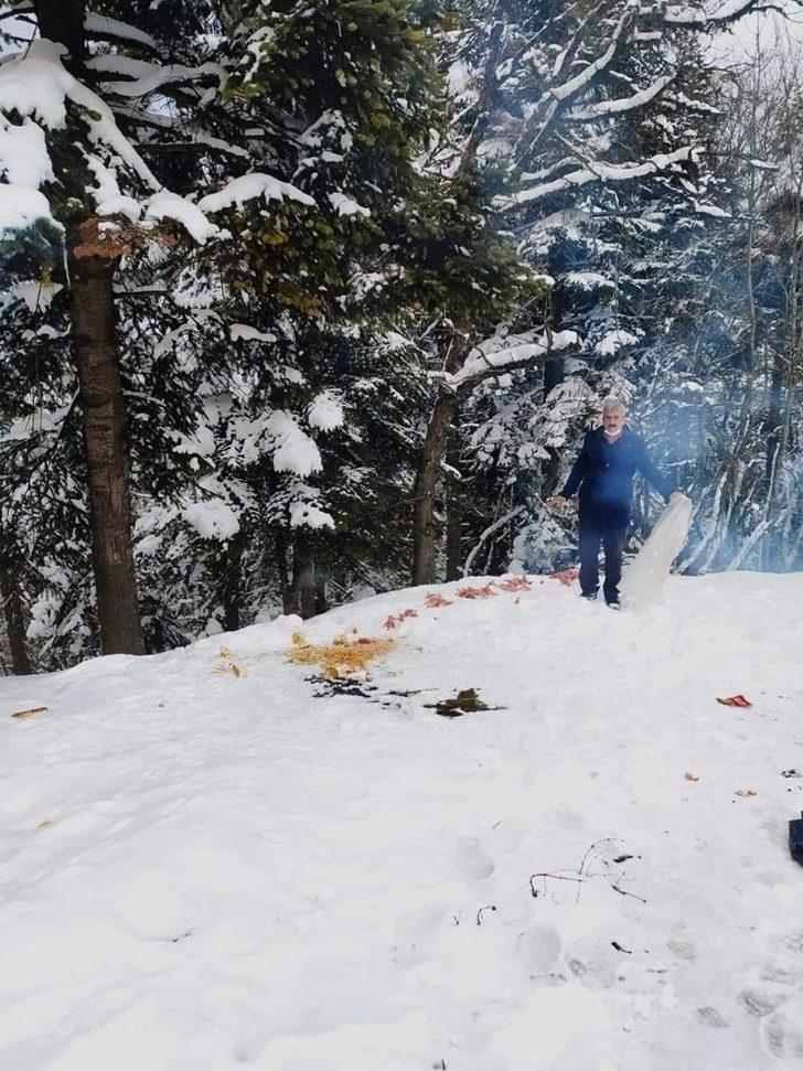 Safranbolu’da yaban hayvanları unutulmadı G3