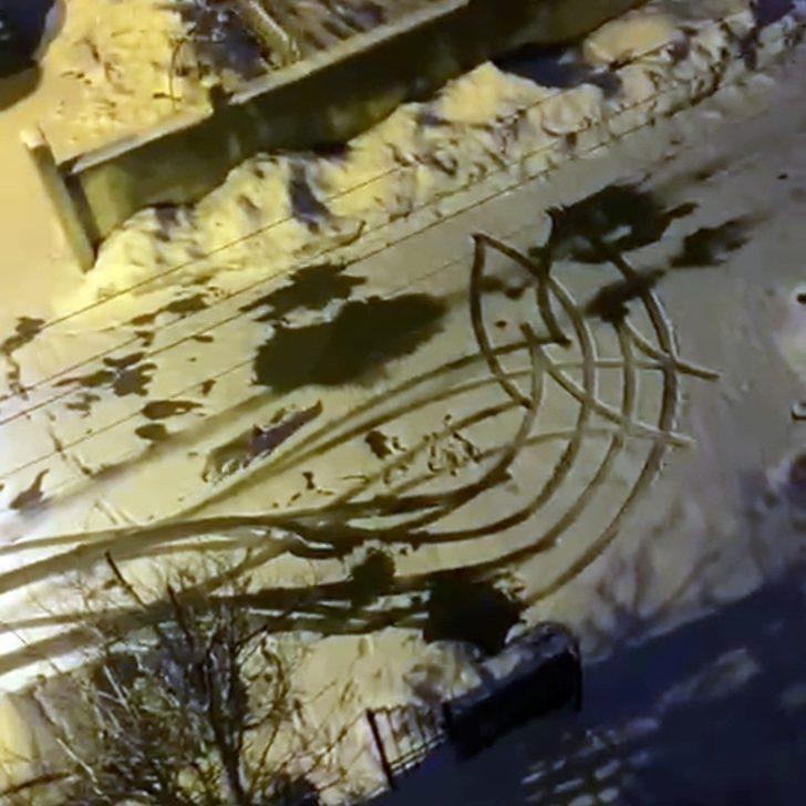 Yüksekova’da 6 gündür aranan kurt, boş sokakta gezerken görüntülendi G5