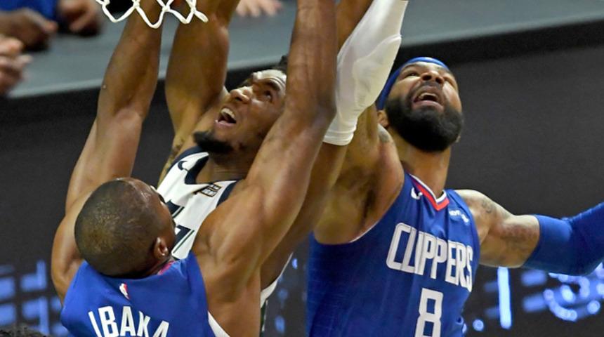 NBA'de Clippers'ı yenen Jazz, serisini 9 maça çıkardı