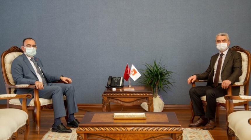 Rektör Beydemir, Başsavcı Ceylan’ı ağırladı