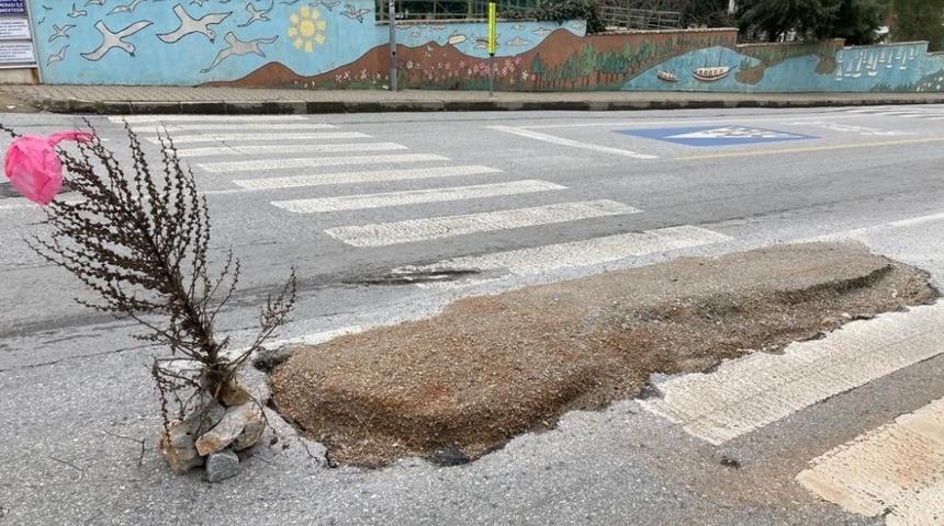 Vatandaştan Belediyeye mizahi g&ouml;nderme