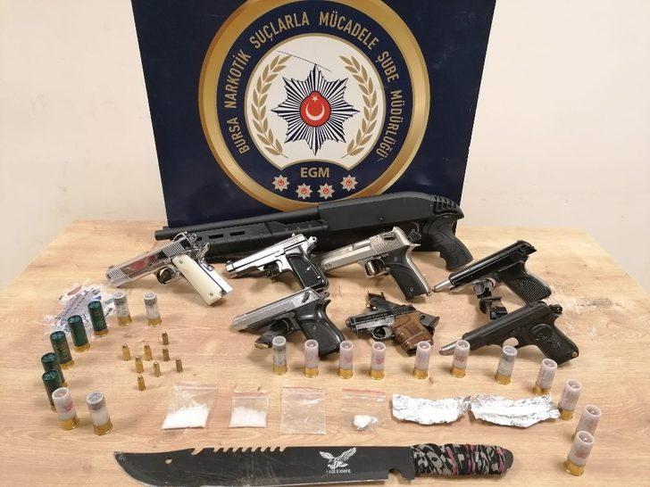 Bursa’da uyuşturucu operasyonu: 34 gözaltı G2