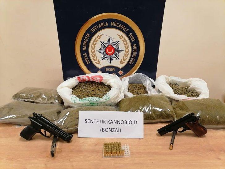 Bursa’da uyuşturucu operasyonu: 34 gözaltı G3