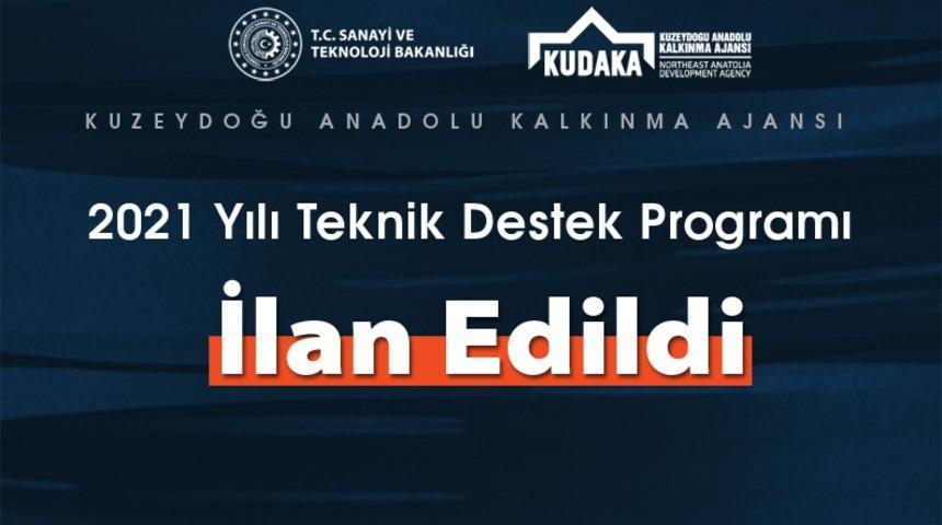 KUDAKA 2021 yılı teknik destek programı açıklandı