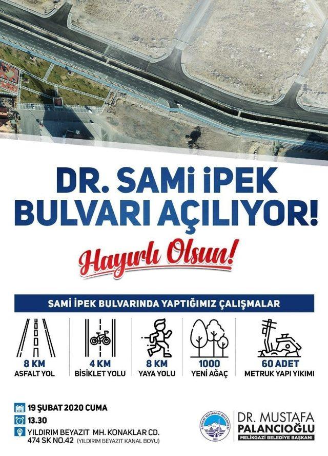 Dr. Sami İpek Yolu açılıyor