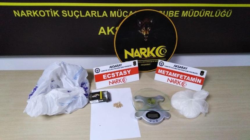 Aksaray’da uyuşturucu operasyonu: 3 tutuklama