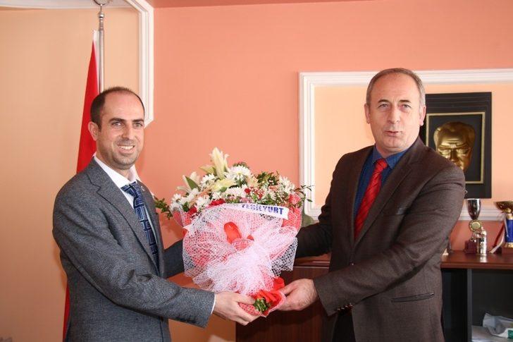 Oltu Meslek Yüksek Okulunda devir teslim töreni yapıldı G4