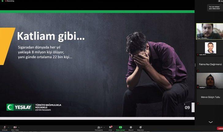 HKÜ’den sigarayı bıraktıran etkinlik G2