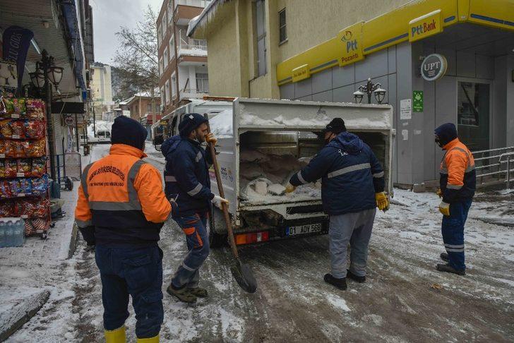 Adana’nın kuzeyinde karla mücadele G2