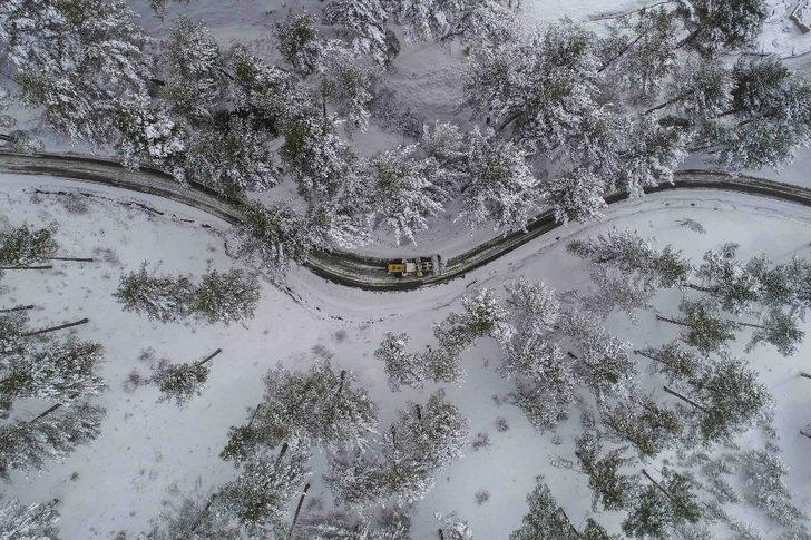 Adana’nın kuzeyinde karla mücadele G3