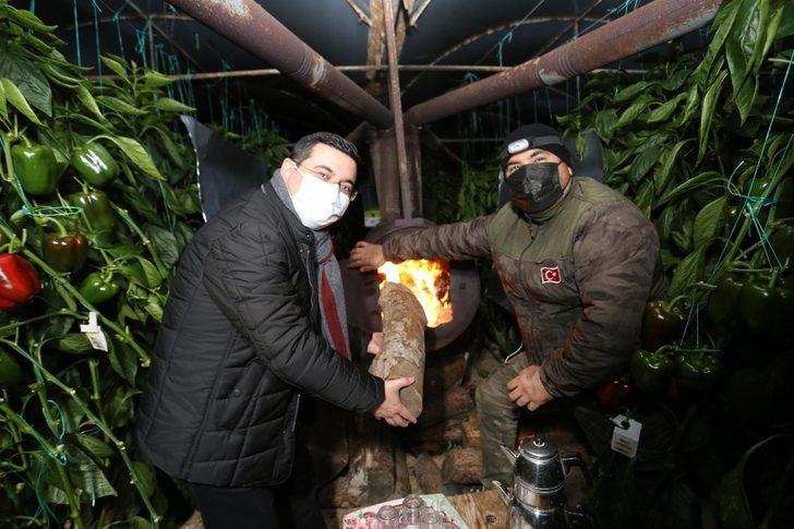 Tütüncü’den serada zirai don nöbeti G1