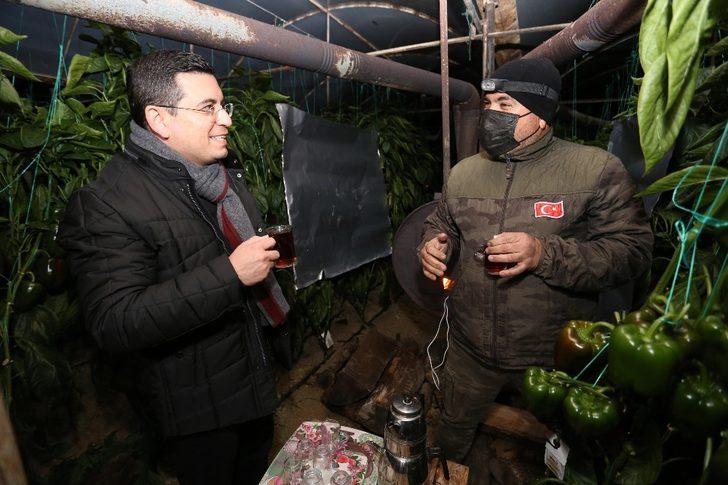 Tütüncü’den serada zirai don nöbeti G2