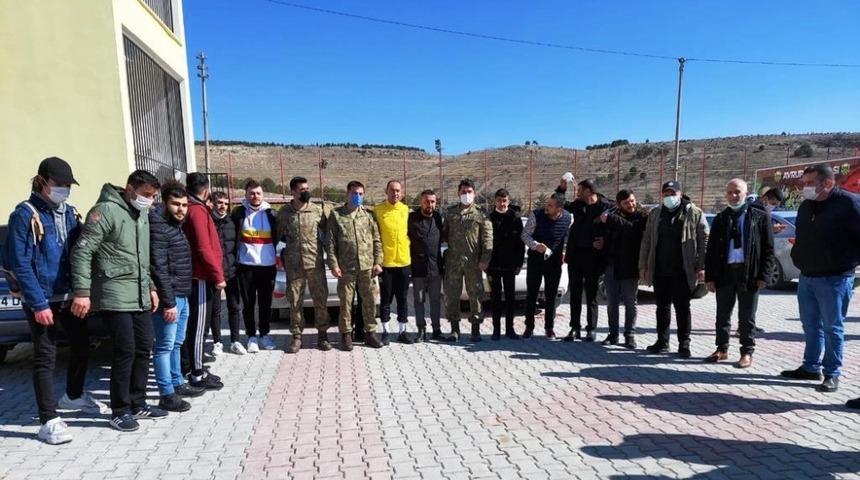 Rekora koşan Umut Bulut&rsquo;a anlamlı ziyaret