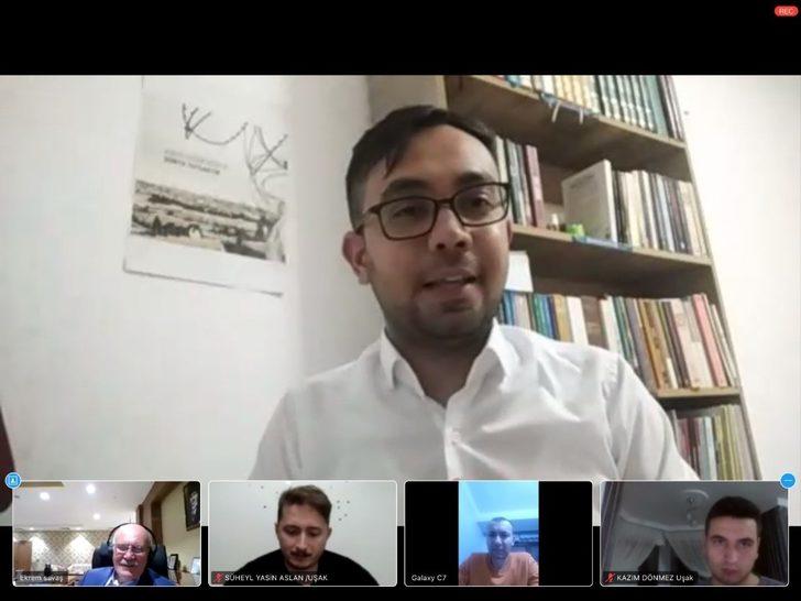 Rektör Savaş öğrencilerle çevrimiçi söyleşide buluştu G2