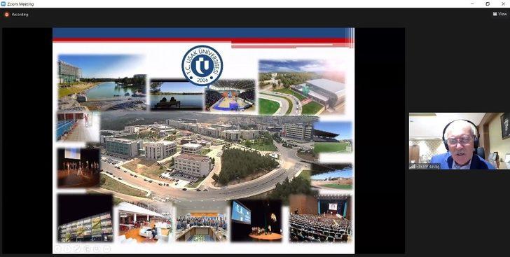 Rektör Savaş öğrencilerle çevrimiçi söyleşide buluştu G3