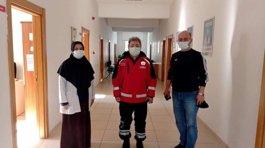 İl Sağlık M&uuml;d&uuml;r&uuml; Benli Aşı &Ccedil;alışmalarını Yerinde Değerlendirdi