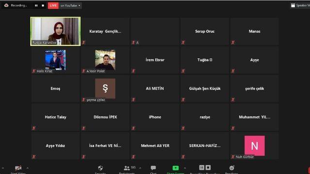 ‘Sağlıklı İletişim Mutlu Aile Okulu’ seminerleri dijital platformlardan devam ediyor