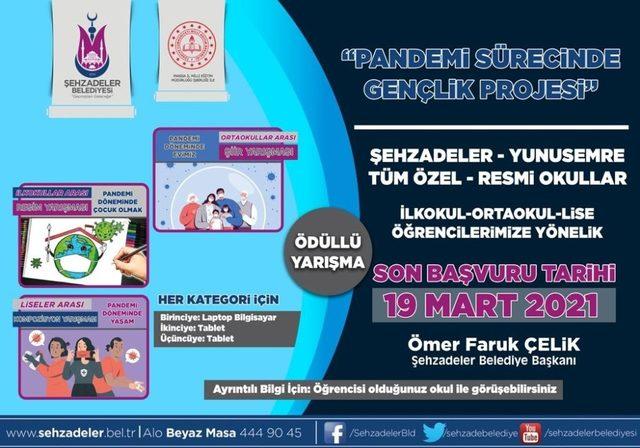 Şehzadeler Belediyesi’nden ödüllü yarışma