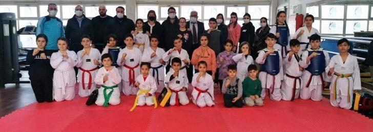 Uygur ve Alkan’dan tekvandoculaa ziyaret G2