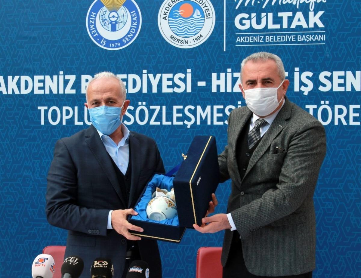 Akdeniz&rsquo;de toplu iş s&ouml;zleşmesi protokol&uuml; imzalandı