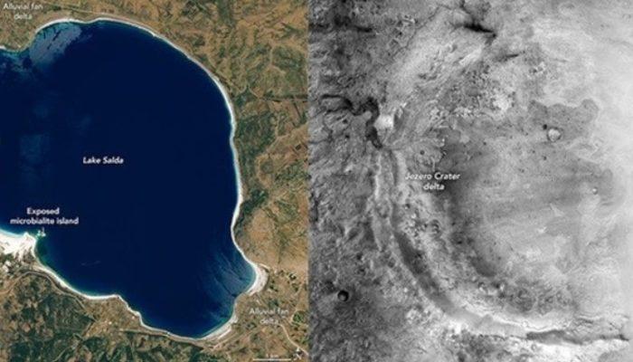 NASA paylaştı: Mars'ın ipuçlarını Salda Gölü'nden mi çıkacak?