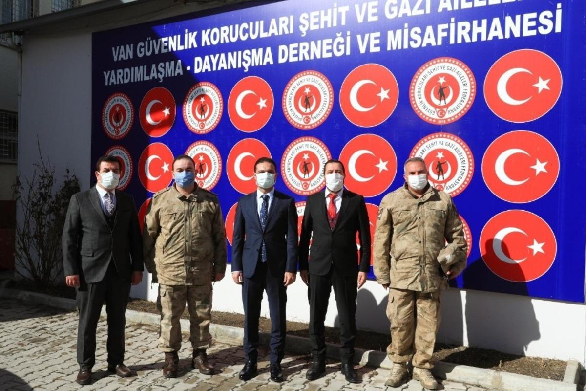 Kaymakam Aslan&rsquo;dan Başkan Kahraman&rsquo;a ziyaret