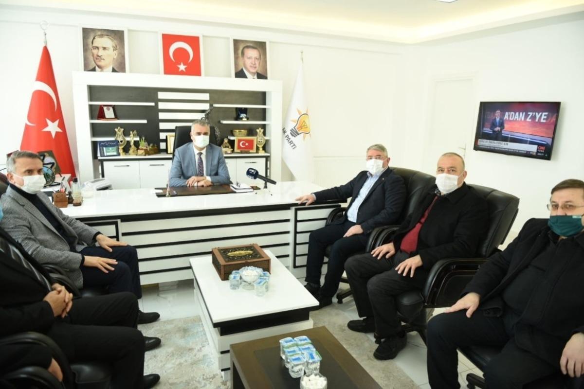 Başkan Aşgın&rsquo;dan Ahlat&ccedil;ı&rsquo;ya hayırlı olsun ziyareti