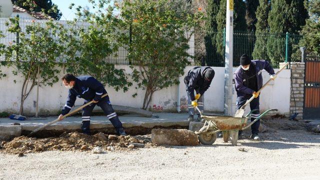 Bitez’de üst yapı çalışmaları başladı