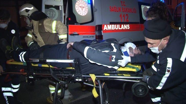 Güngören tramvay yolunda trafik kazası: 1’i ağır 5 yaralı G1