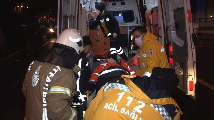 Güngören tramvay yolunda trafik kazası: 1’i ağır 5 yaralı G4