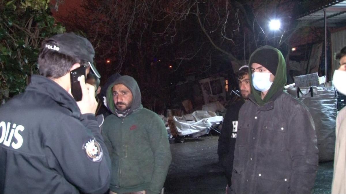 Kadık&ouml;y&rsquo;de İş&ccedil;ilerin kaldığı koğuştan 13 adet cep telefonu &ccedil;alındı