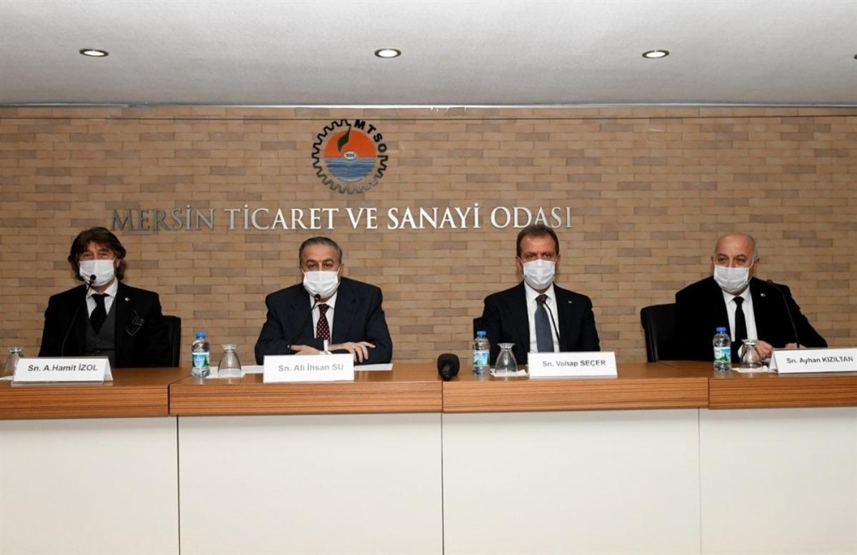 Vali Su, Kargıcık Turizm B&ouml;lgesi bilgilendirme toplantısında iş insanlarıyla buluştu