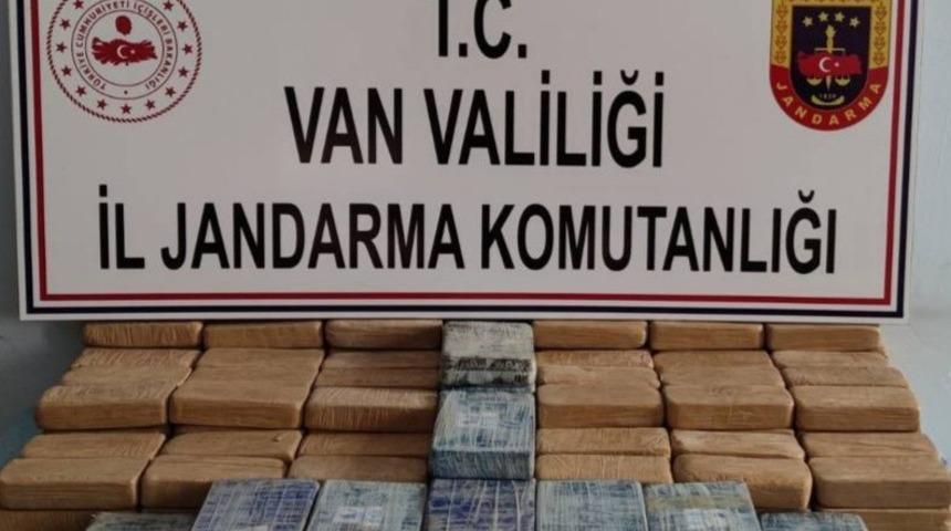 Van’da 72 kilogram eroin ele geçirildi