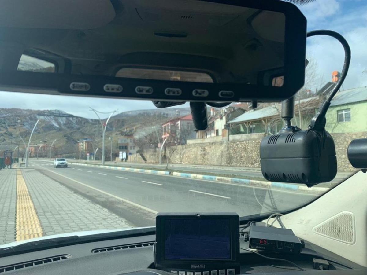 Tunceli&rsquo;de trafik denetimleri