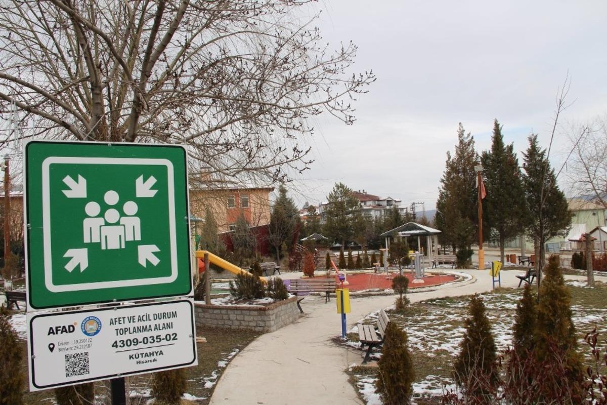 Hisarcık&rsquo;ta deprem sonrası toplanma alanları belirlendi