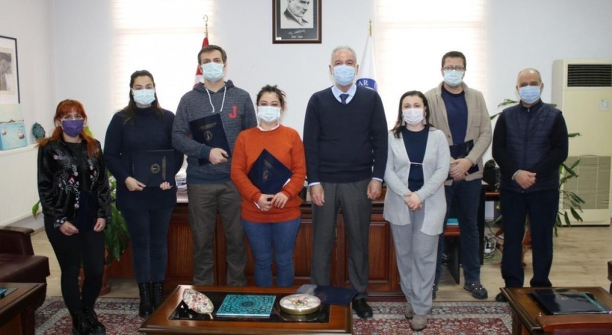 G&uuml;zel Sanatlar Fak&uuml;ltesi&rsquo;nde Akademik Teşvik &Ouml;d&uuml;lleri