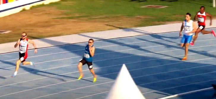 Nilüferli milli atlettin hem rekor hem de olimpiyat sevinci G3