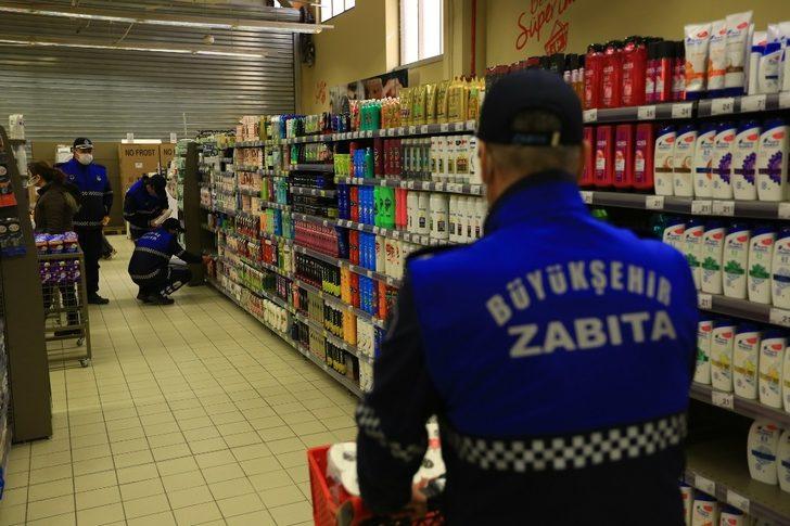 Büyükşehir zabıtasından etiket denetimi G2