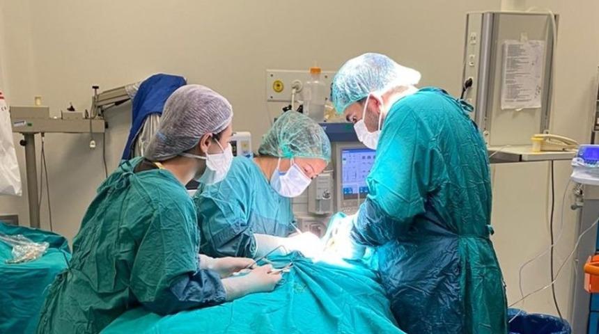 ALKÜ’de genel anestezi altında ilk ameliyat gerçekleşti