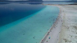 Salda Gölü nerede, hangi ilimizdedir? Salda Gölü’ne nasıl gidilir? Salda Gölü’nde yüzülür mü?