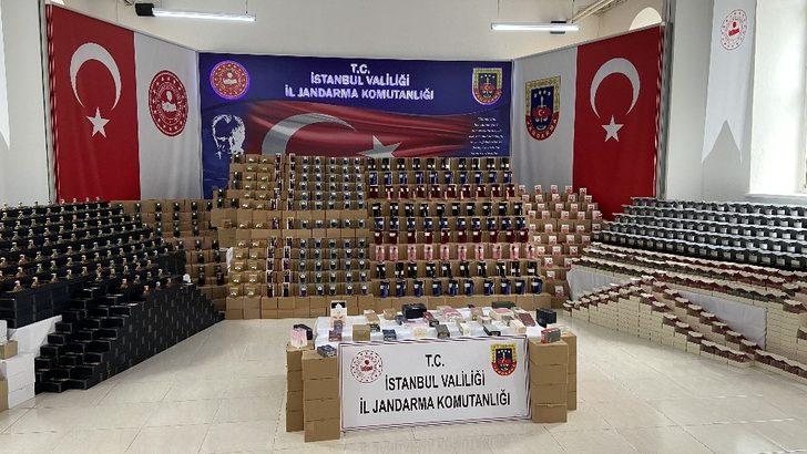 İstanbul İl Jandarma Komutanlığı’ndan dev sahte parfüm operasyonu G2